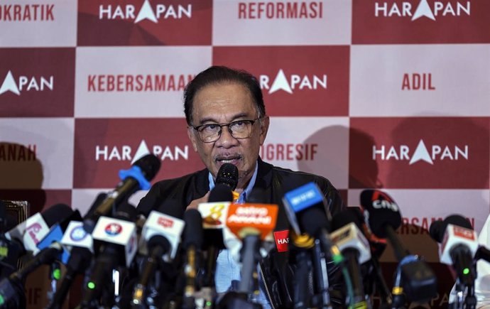 El primer ministro designado de Malasia, Anwar Ibrahim