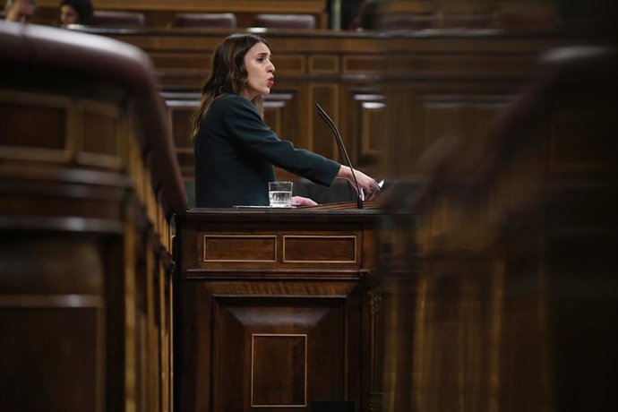 La ministra de Igualdad, Irene Montero.