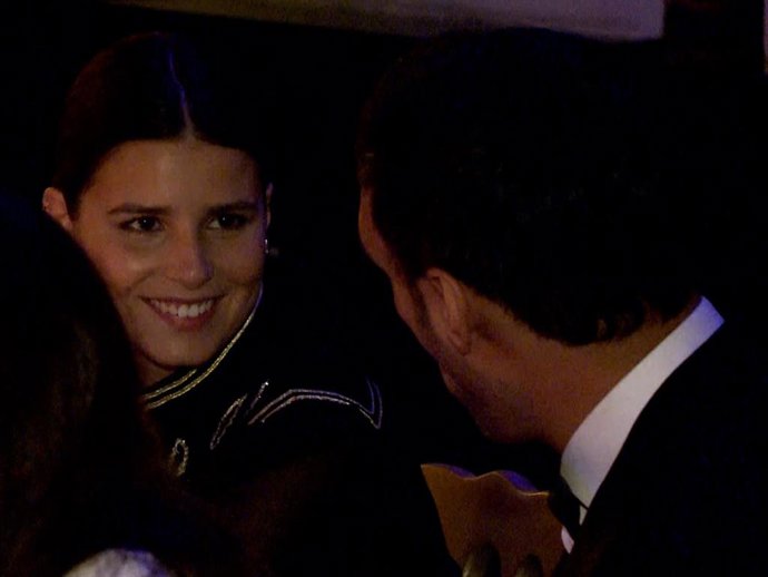 Tana Rivera y Manuel Vega, de lo más cómplices durante la entrega de los Premios MujerHoy