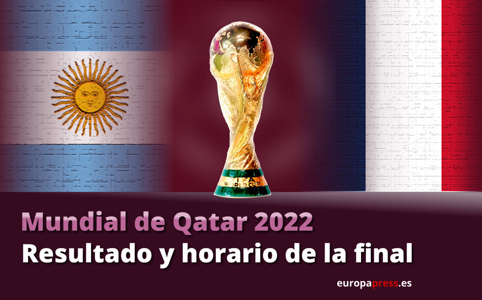 Horario y resultado de la final del Mundial de fútbol de Qatar