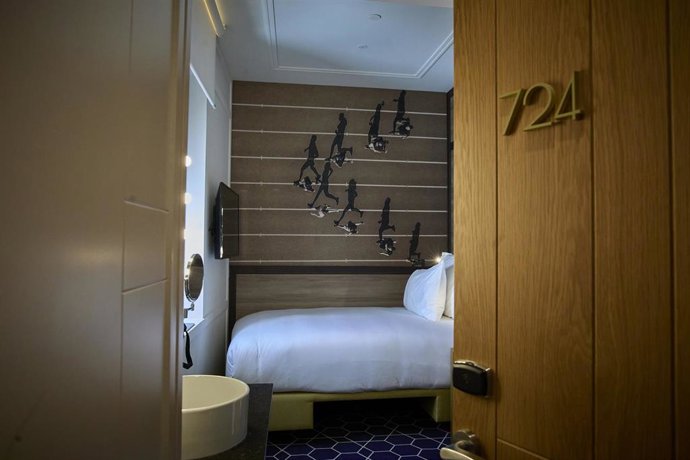 Archivo - Habitación de hotel