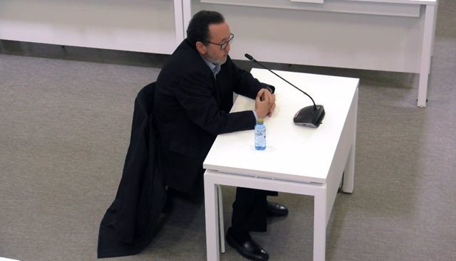 Fernando Rebón, ex cargo de Adif en la zona noroeste, en el juicio del Alvia