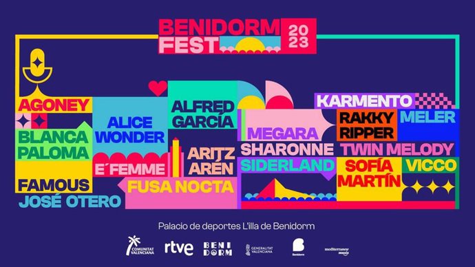 Cartel del Benidorm Fest 2023