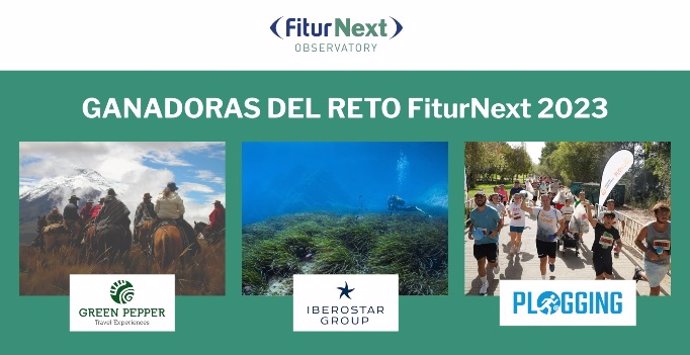 Plogging Tour, Iberostar y Green Pepper Travel, tres iniciativas ganadoras de Reto 2023 del Observatorio FiturNext.