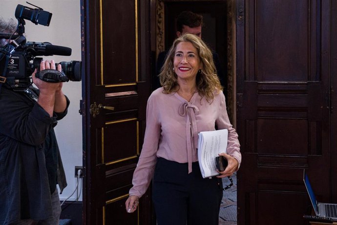 Archivo - La ministra de Transportes, Movilidad y Agenda Urbana, Raquel Sánchez.