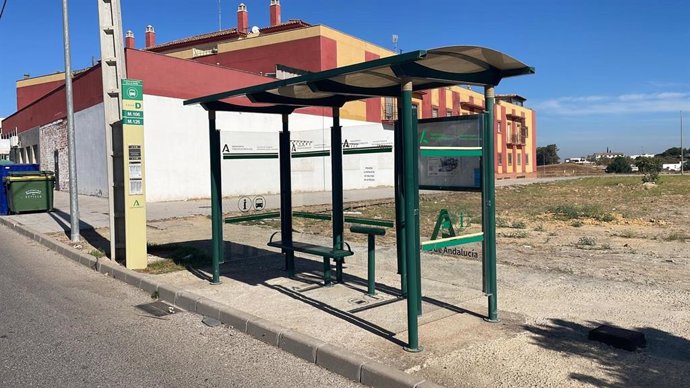 Nuevas marquesinas instaladas por el Consorcio de Transportes.