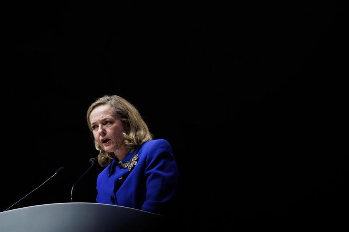 La vicepresidenta primera y ministra de Asuntos Económicos y Transformación Digital, Nadia Calviño.