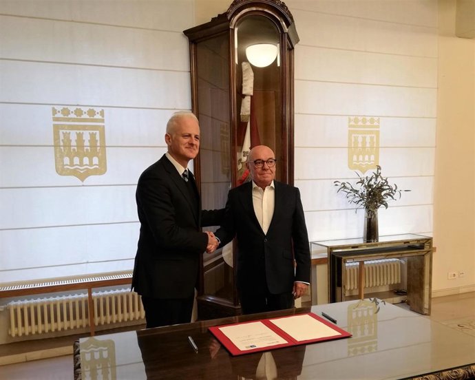 Impulso a promoción económica y tejido empresarial de Logroño con la nueva addenda al convenio entre Ayuntamiento y FER