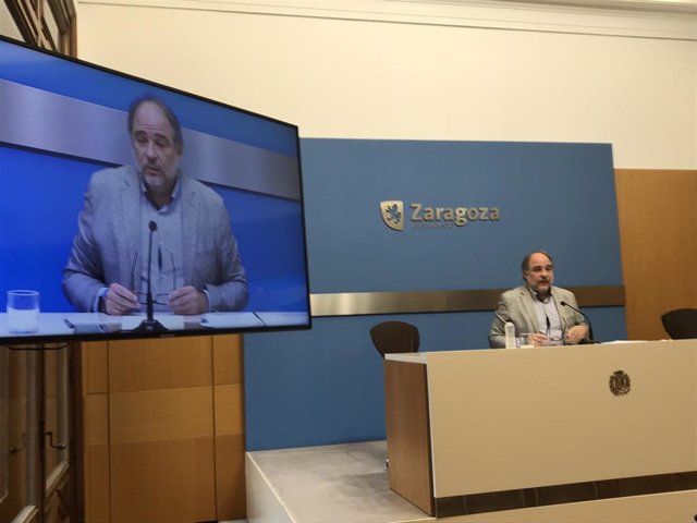 El concejal delegado de Personal del Ayuntamiento de Zaragoza, Alfonso Mendoza