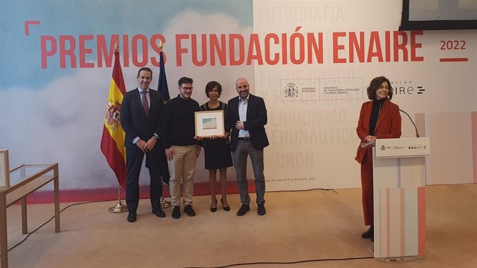 La Fundación Enaire premia al Catec por un sistema multi-uas para operaciones de vigilancia, búsqueda y rescate.