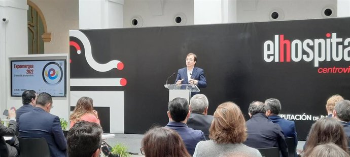 El presidente de la Junta, Guillermo Fernández Vara, inaugura Expoenergea