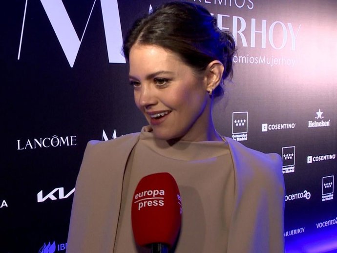 Isabelle Junot en los Premios MujerHoy