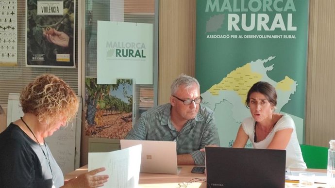 El conseller de Promoción Económica, Jaume Alzamora, en la presentación del informe sobre la lana de Mallorca.