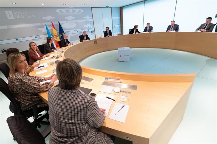 Reunión semanal do Consello da Xunta.