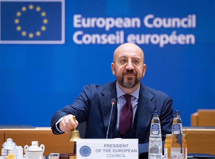 Archivo - El presidente del Consejo Europeo, Charles Michel