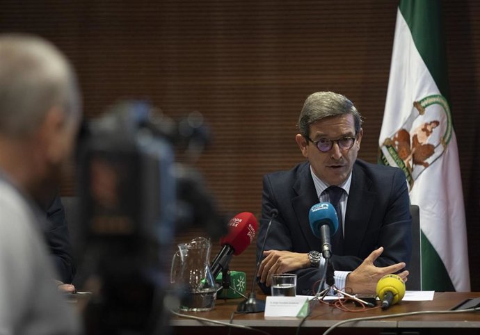 El consejero de Política Industrial y Energía de la Junta de Andalucía, Jorge Paradela, en imagen de archivo