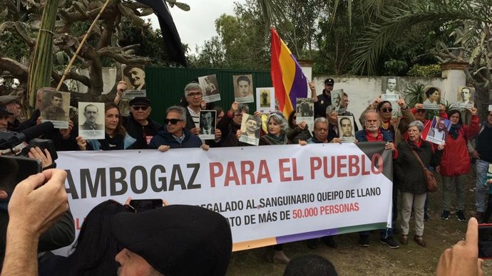 Archivo - Manifestación por el cortijo de Gambogaz