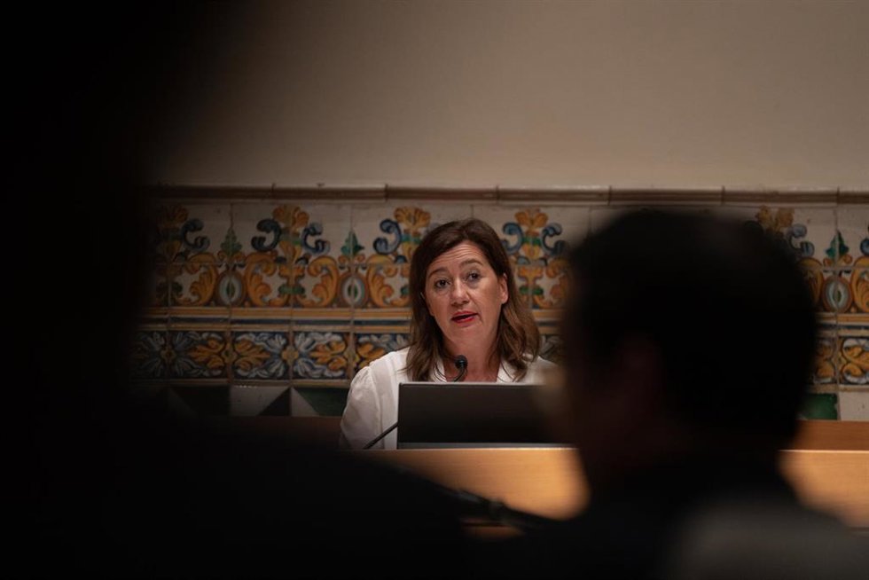 La presidenta del Govern, Francina Armengol.