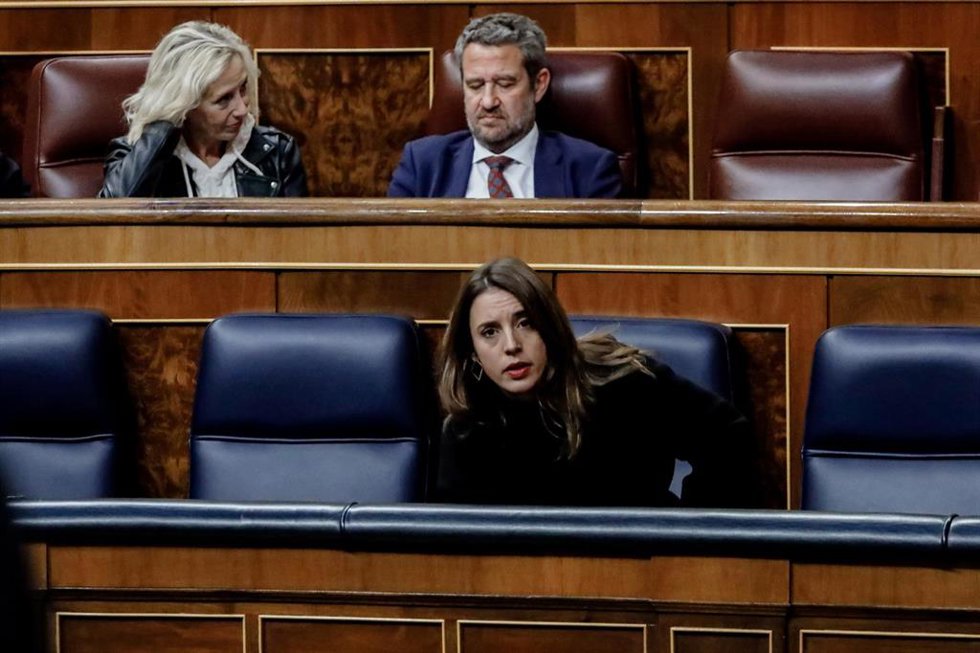La ministra de Igualdad, Irene Montero