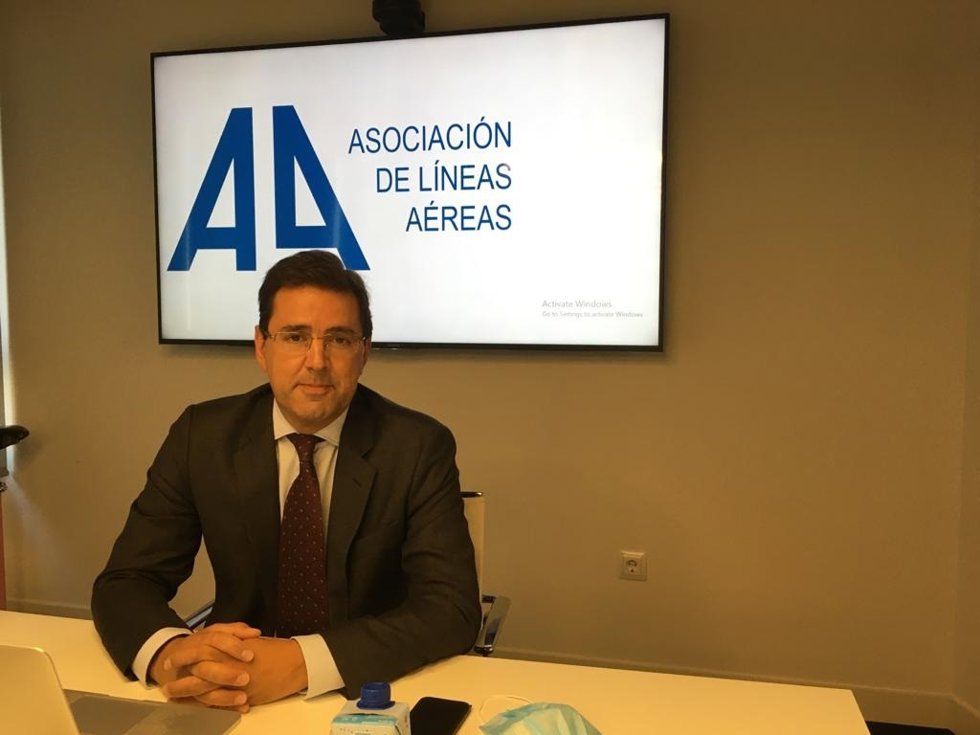 Archivo - Javier Gándara, presidente de la Asociación de Líneas Aéreas.