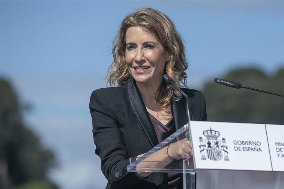 Archivo - La ministra de Transportes, Movilidad y Agenda Urbana, Raquel Sánchez.