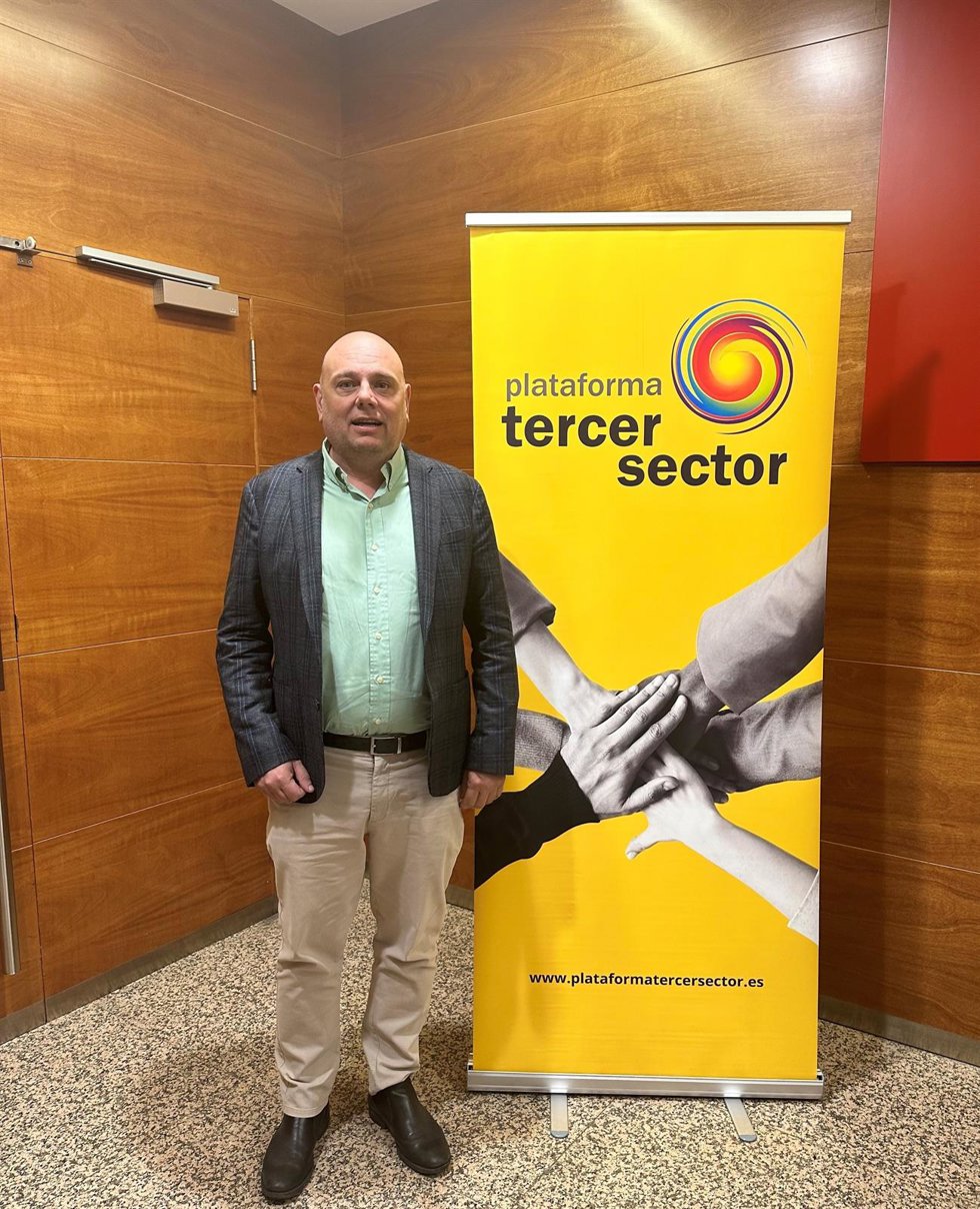 Pedro Martínez, elegido vicepresidente de la Plataforma del Tercer Sector Estatal
