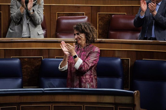 La ministra de Hacienda y Función Pública, María Jesús Montero