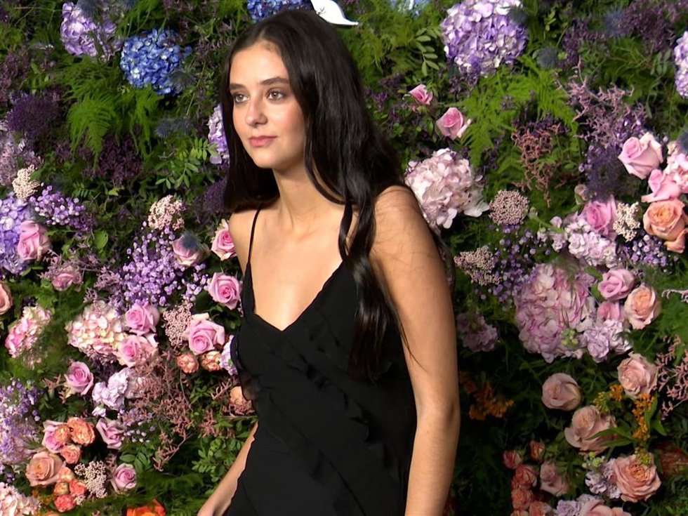 Victoria Federica, con un elegante vestido negro