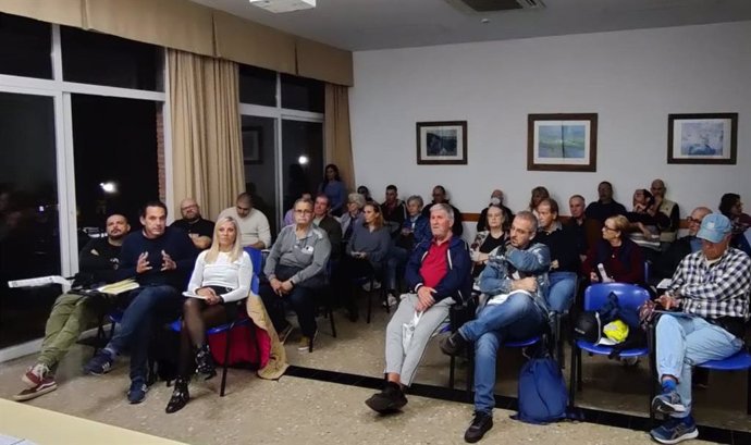 Asamblea celebrada por IU, Más País, Equo e Iniciativa del Pueblo Andaluz en Marbella de cara a las municipales de 2023