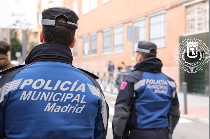 Archivo - Imagen de recursos de agentes de la Policía Municipal de Madrid.