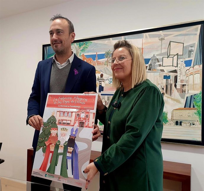 Presentación de la nueva edición de la Fábrica de la Navidad de Torrelavega