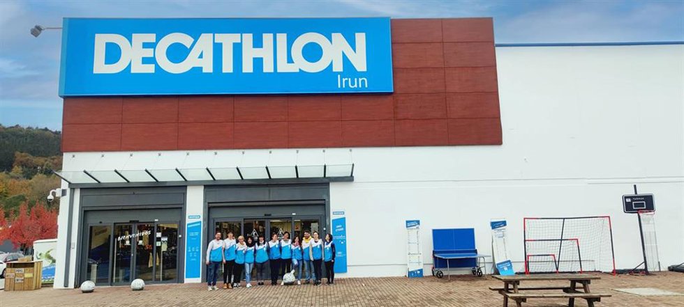 Decathlon celebra más de 20 actividades deportivas por el 25 cumpleaños en Irún