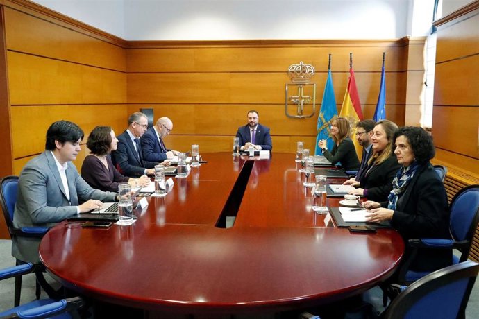 Reunión del Consejo de Gobierno del Principado de Asturias