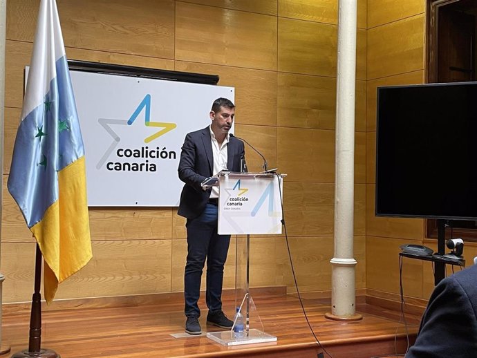 El candidato a la Alcaldía de San Bartolomé de Tirajana por Coalición Canaria (CC), Alejandro Marichal