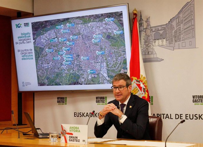 Vitoria-Gasteiz sumará 84 puntos de recarga para vehículo eléctrico