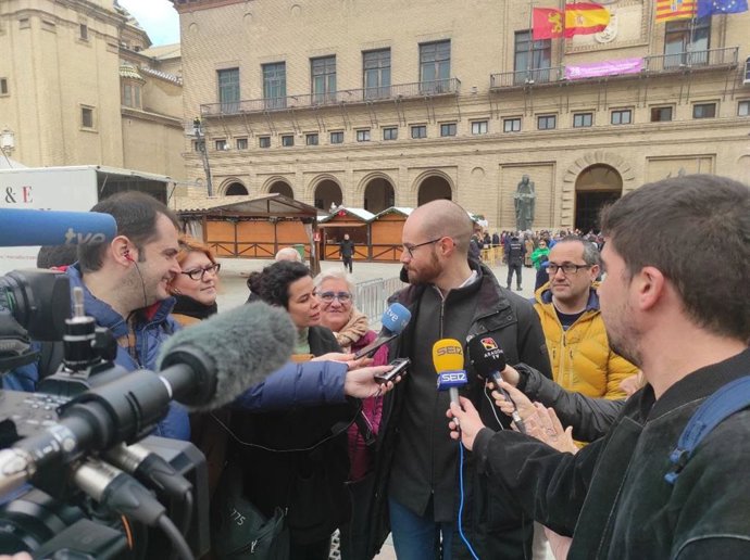 Uno de los portavoces de ZeC, Javier Tobías.