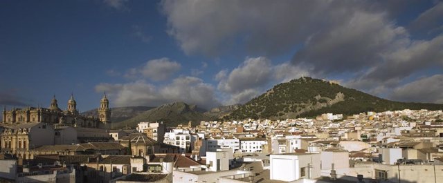 Vista panorámina de la ciudad de Jaén