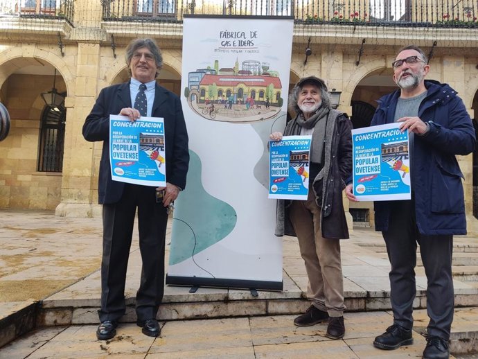 La Plataforma Fábrica de Gas e Ideas llama a los ovetenses a concentrarse el día 1 en defensa de este espacio.