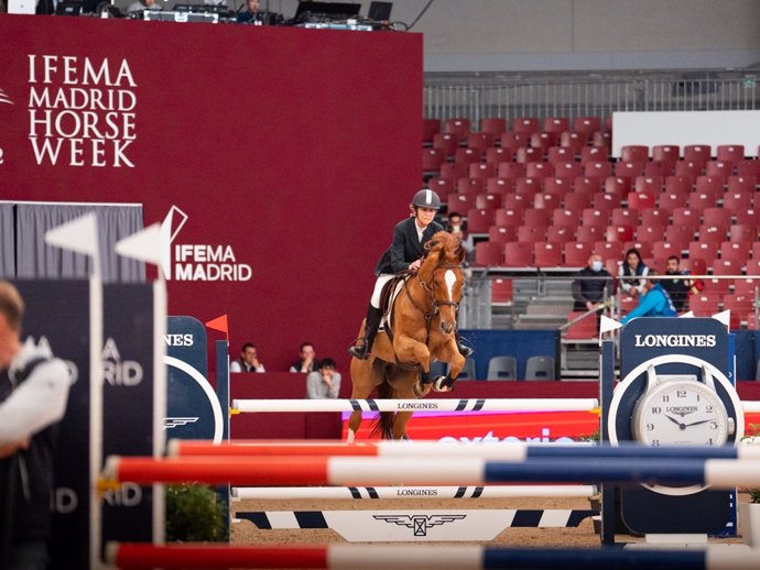 La infanta Elena inaugura la X Ifema Madrid Horse Week.