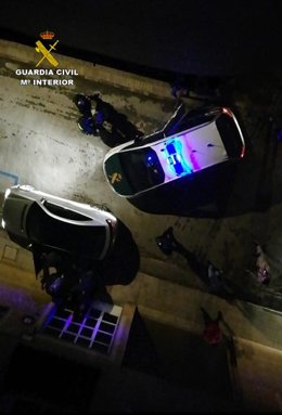 Momento de la detención