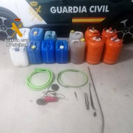 La Guardia Civil investiga a tres personas por la supuesta comisión de numerosos robos cometidos en  Valencia de Alcántara