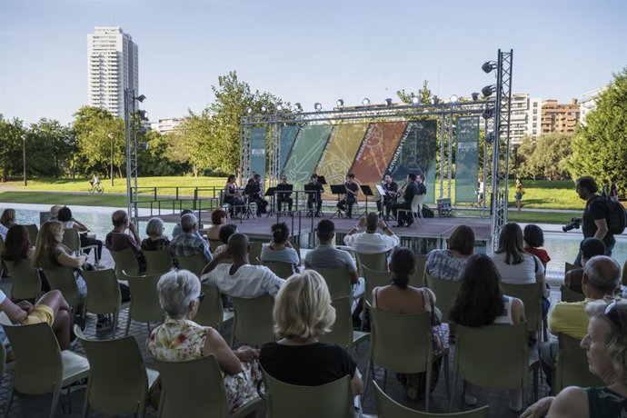 Archivo - Concierto en la Ciudad de las Artes y las Ciencias