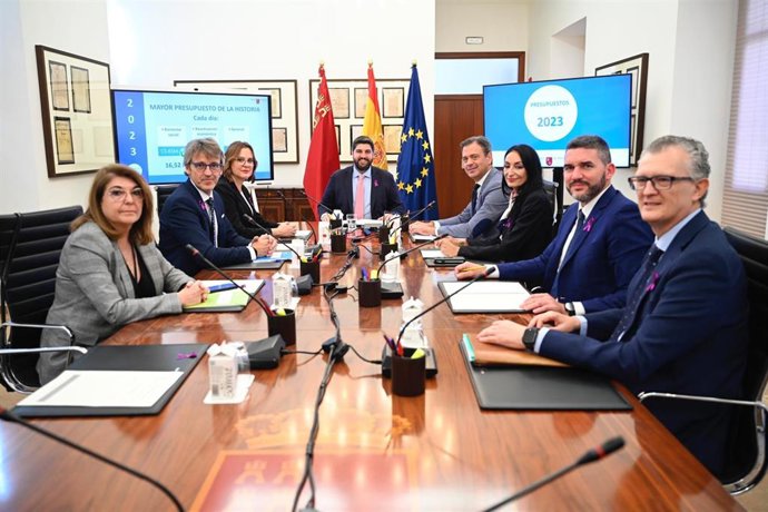 Imagen del Consejo de Gobierno extraordinario