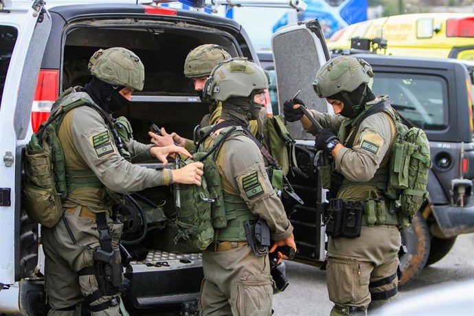 Personal de las fuerzas de Israel.