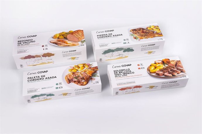Surtido de asados de Covap.