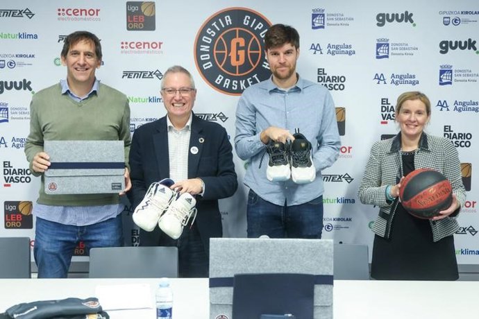 Diputación y Gipuzkoa Basket llevarán a cabo una serie de actividades para impulsar la sostenibilidad en el deporte