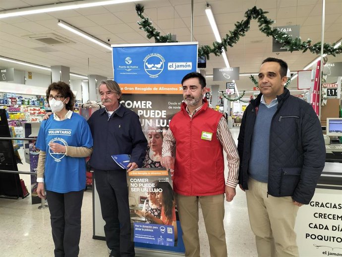 Inicio de la Gran Recogida del Banco de Alimentos de Huelva.