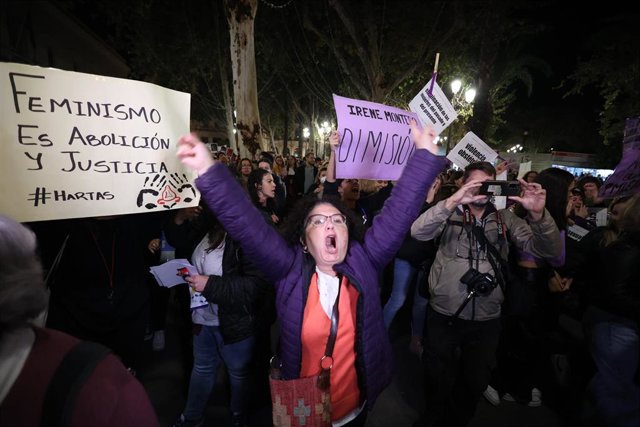 Movilización den Sevilla por el Día Internacional de la Eliminación de la Violencia contra la Mujer