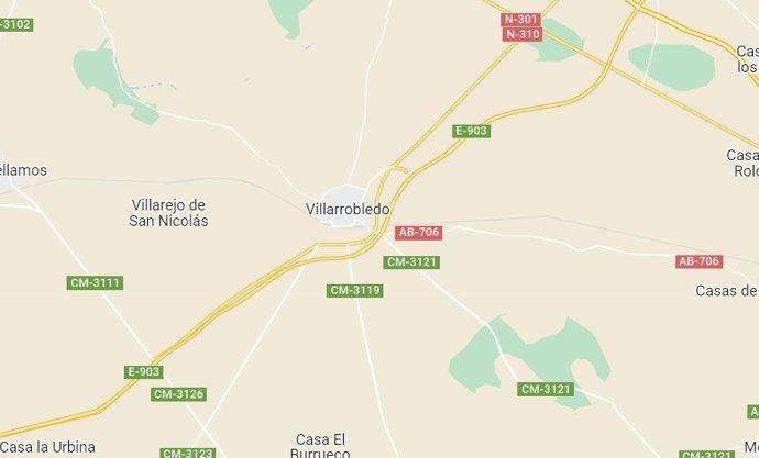 Archivo - Imagen de Villarrobledo en Google Maps