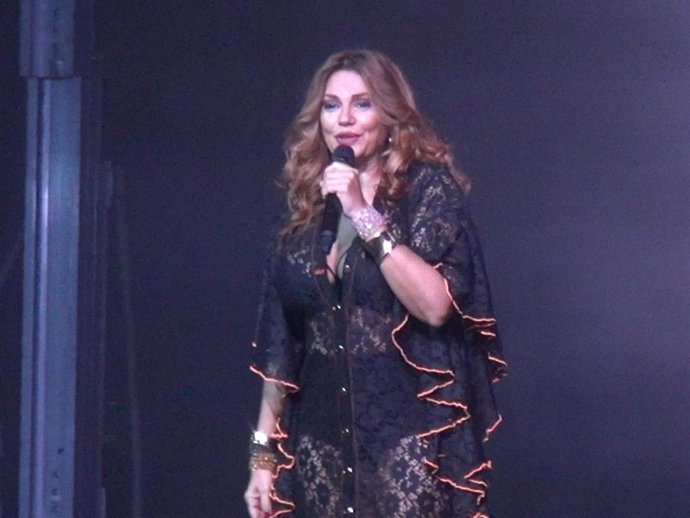 SYLVIA PANTOJA ACTÚA EN MÁLAGA EL MISMO DÍA QUE FALLECE SU PRIMO BERNARDO